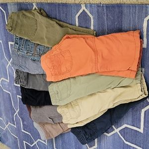 12 Lot of Toddlers Boy Pants